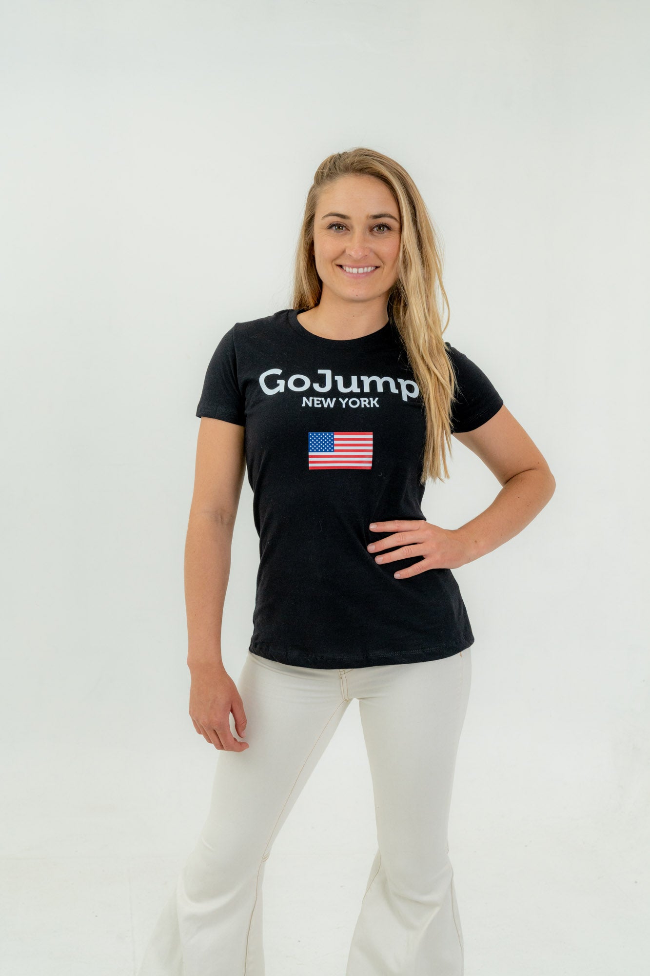 America Flag New York - S/S Tee - Women