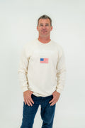 America Flag New York - L/S Tee - Men