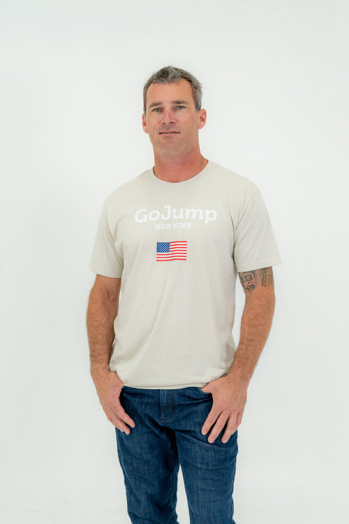 America Flag New York - S/S Tee - Men