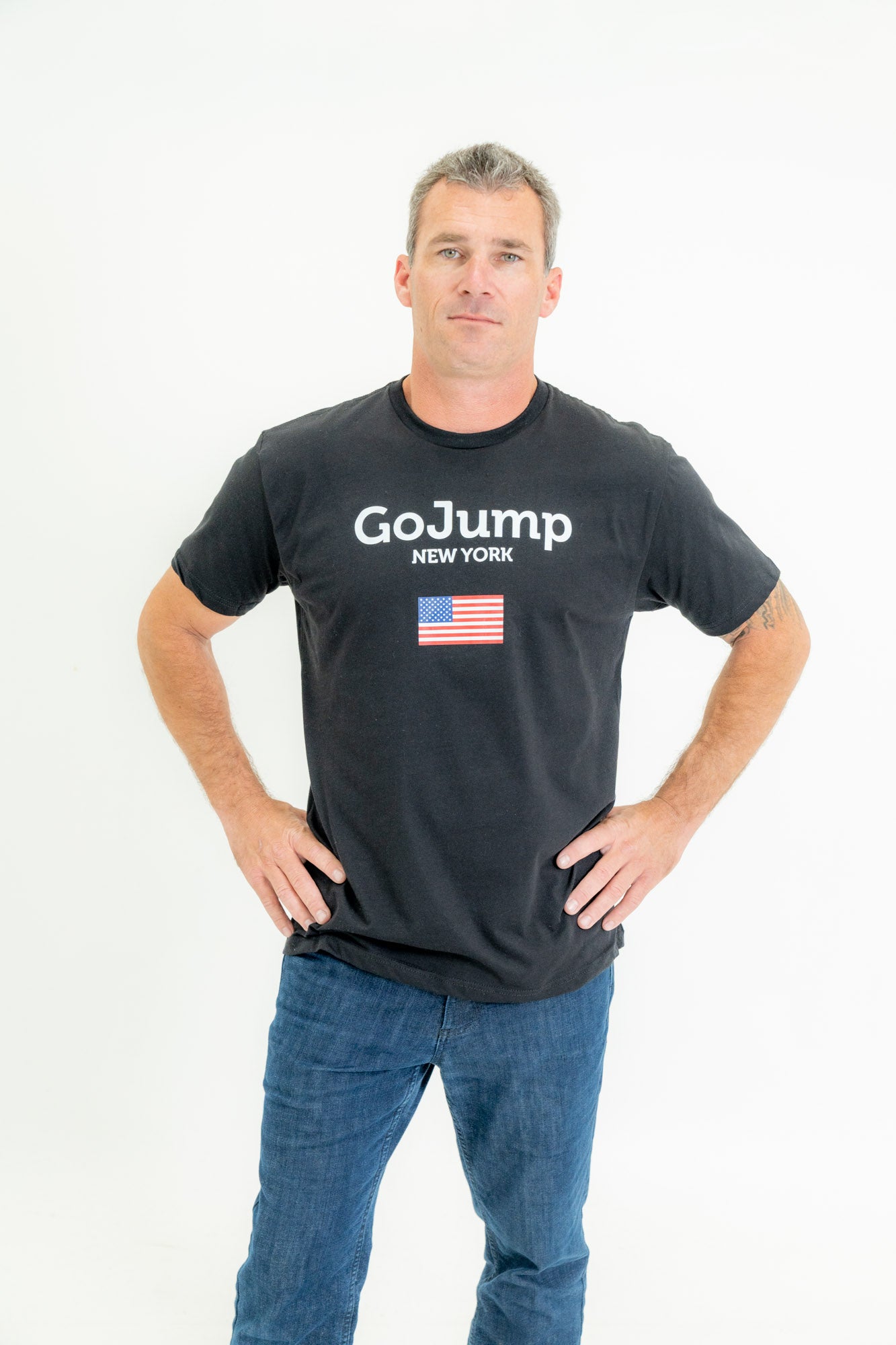 America Flag New York - S/S Tee - Men