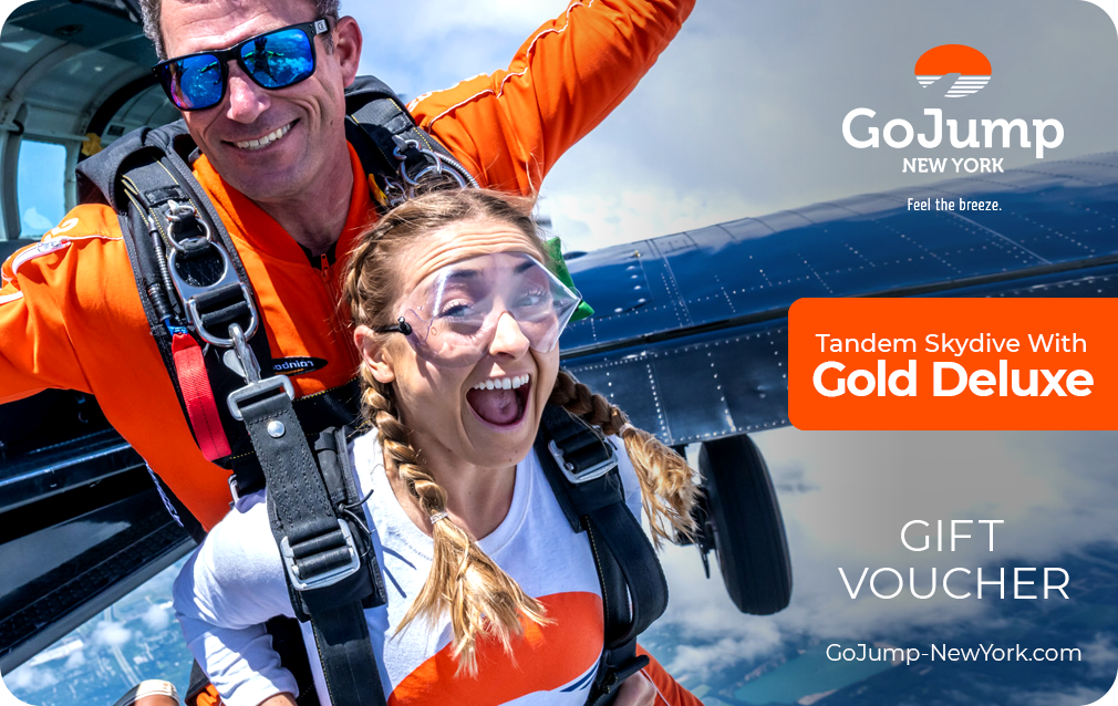 Tandem Skydive with Gold Deluxe